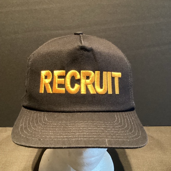 Vintage Made in USA Recruit SnapBack hand washed - Picture 2 of 14